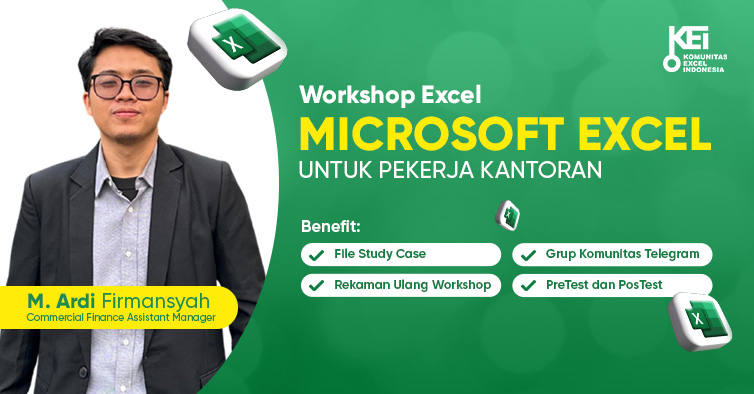 Rekaman Workshop : Excel Untuk Pekerja Kantoran