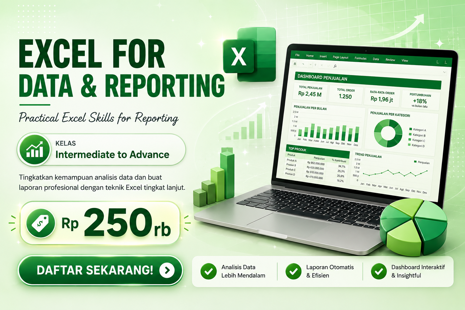 Excel for Data & Reporting: Practical Excel Skills for Reporting